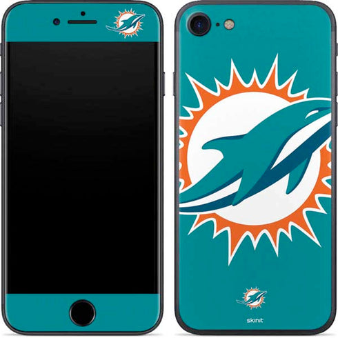 NFL Miami Dolphins Large Logo iPhone 8 Skin