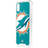NFL Miami Dolphins Large Logo iPhone XS Clear Case