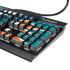 NFL Miami Dolphins Large Logo K95 RGB PLATINUM Mechanical Gaming Keyboard Skin