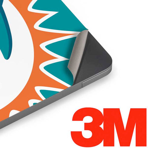 NFL Miami Dolphins Large Logo Apple MacBook Air Skin