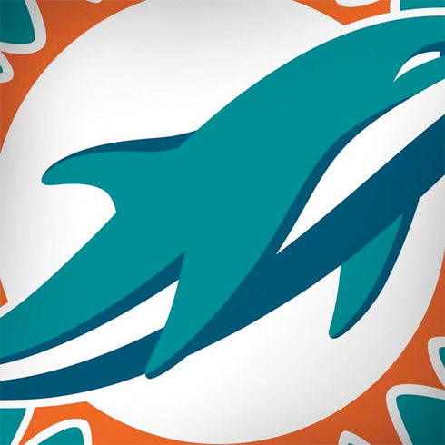 NFL Miami Dolphins Large Logo MacBook Skins