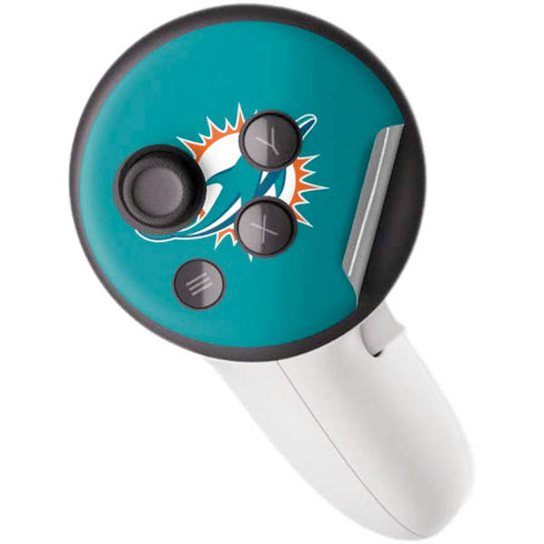 NFL Miami Dolphins Large Logo Meta Quest 3S Skin