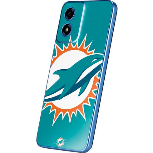 NFL Miami Dolphins Large Logo Moto G Play 4G (2024) Skin