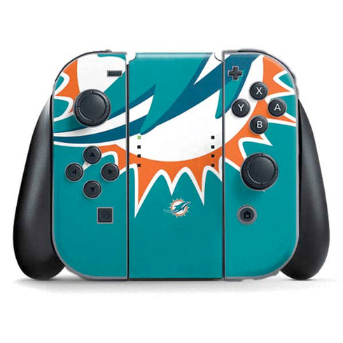 NFL Miami Dolphins Large Logo Nintendo Skins