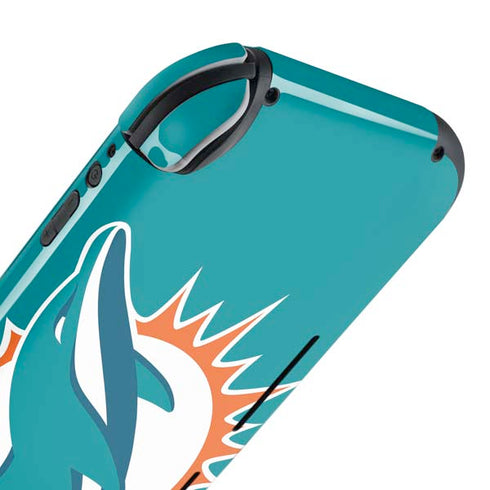 NFL Miami Dolphins Large Logo Nintendo Switch Lite Skin