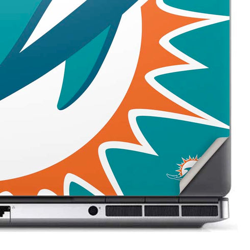 NFL Miami Dolphins Large Logo Dell Precision Skin