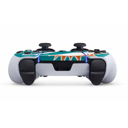 NFL Miami Dolphins Large Logo PS5 DualSense Edge Pro Controller Skin