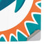 NFL Miami Dolphins Large Logo PS5 Pro Disk Console Skin