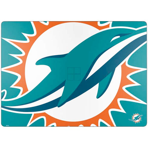 NFL Miami Dolphins Large Logo Surface Laptop 7 13.8in Skin
