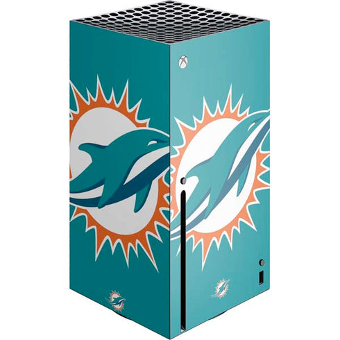NFL Miami Dolphins Large Logo Xbox Series X Skins