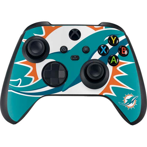 NFL Miami Dolphins Large Logo XBox Series X Digital Edition Bundle Skin