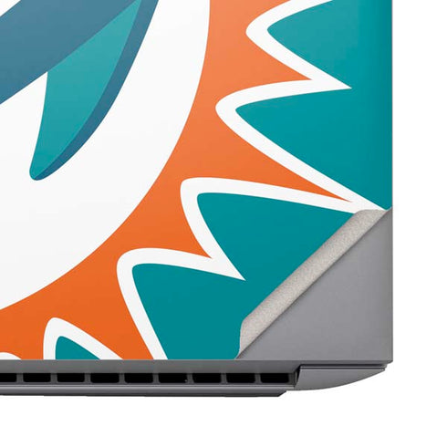 NFL Miami Dolphins Large Logo HP ZBook Fury 16 G10 Skin
