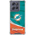 NFL Miami Dolphins Moto G Power 5G (2025) Clear Case