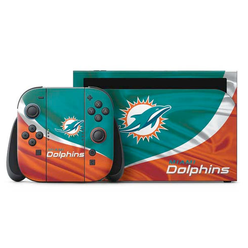 NFL Miami Dolphins Nintendo Switch 2 (2025) with Joy-Con Skin