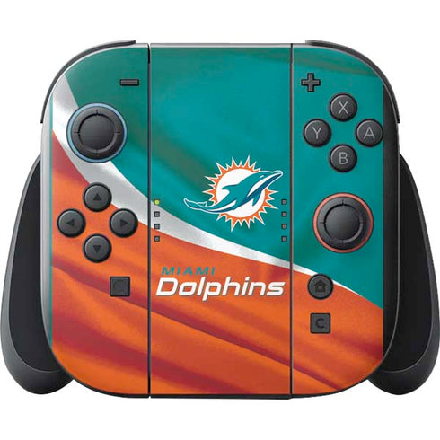NFL Miami Dolphins Nintendo Switch 2 (2025) with Joy-Con Skin