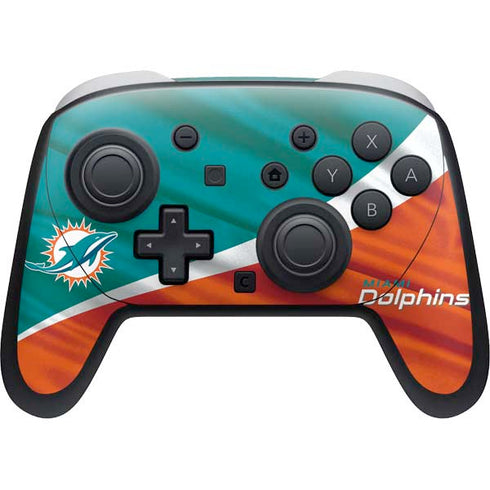NFL Miami Dolphins Nintendo Skins
