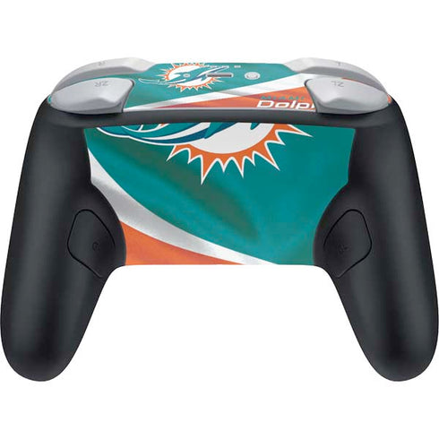 NFL Miami Dolphins Nintendo Switch 2 (2025) Pro Controller Skin