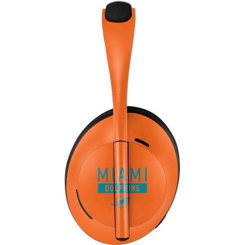 NFL Miami Dolphins Orange Performance Series Bose Noise Cancelling Headphones 700 Skin