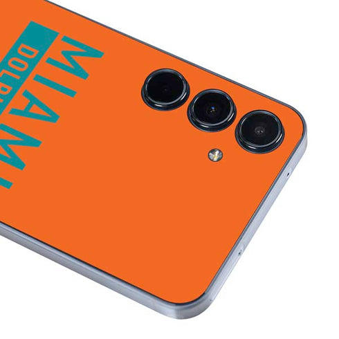 NFL Miami Dolphins Orange Performance Series Galaxy A36 5G Skin