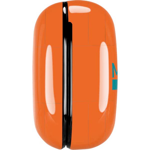 NFL Miami Dolphins Orange Performance Series Galaxy Buds Live Skin