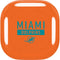 NFL Miami Dolphins Orange Performance Series Galaxy Buds Live Skin