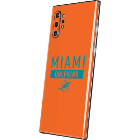 NFL Miami Dolphins Orange Performance Series Galaxy Note 10 Plus Skin