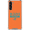 NFL Miami Dolphins Orange Performance Series Galaxy S24 FE Clear Case