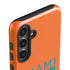 NFL Miami Dolphins Orange Performance Series Galaxy S25 Impact Case
