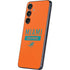 NFL Miami Dolphins Orange Performance Series Galaxy S25 Plus Skin