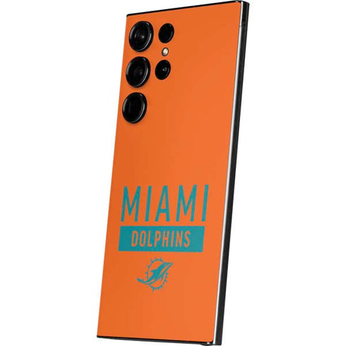 NFL Miami Dolphins Orange Performance Series Galaxy S24 Ultra Skin