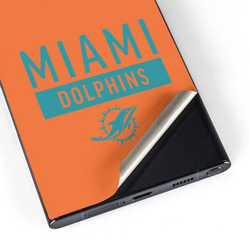 NFL Miami Dolphins Orange Performance Series Galaxy S24 Ultra Skin