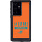 NFL Miami Dolphins Orange Performance Series Galaxy S24 Ultra Waterproof Case