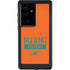NFL Miami Dolphins Orange Performance Series Galaxy S24 Ultra Waterproof Case