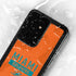 NFL Miami Dolphins Orange Performance Series Galaxy S24 Ultra Waterproof Case