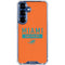 NFL Miami Dolphins Orange Performance Series Galaxy S25 Clear Case