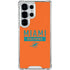 NFL Miami Dolphins Orange Performance Series Galaxy S25 Ultra Clear Case