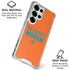 NFL Miami Dolphins Orange Performance Series Galaxy S25 Ultra Clear Case