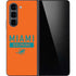NFL Miami Dolphins Orange Performance Series Galaxy Z Fold5 5G Skin