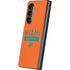 NFL Miami Dolphins Orange Performance Series Galaxy Z Fold5 5G Skin