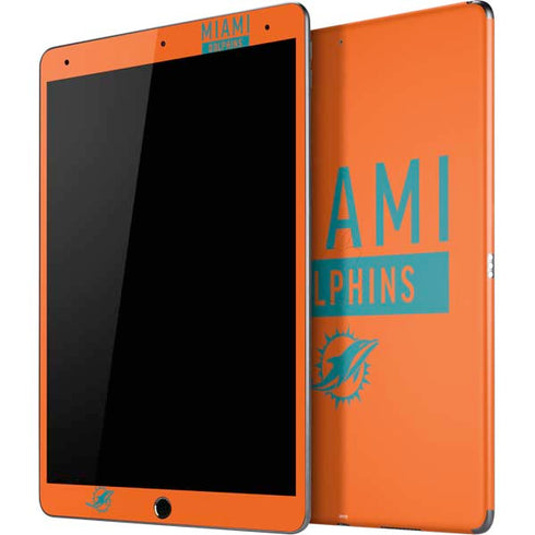 NFL Miami Dolphins Orange Performance Series iPad Skins