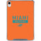 NFL Miami Dolphins Orange Performance Series iPad 11th Gen (2025) Clear Case