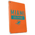 NFL Miami Dolphins Orange Performance Series Apple iPad Skin