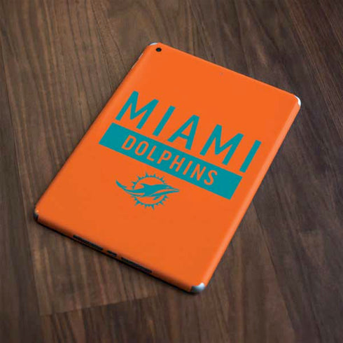 NFL Miami Dolphins Orange Performance Series Apple iPad Skin