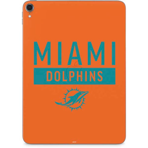 NFL Miami Dolphins Orange Performance Series Apple iPad Pro Skin