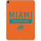 NFL Miami Dolphins Orange Performance Series Apple iPad Pro Skin