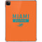 NFL Miami Dolphins Orange Performance Series iPad Pro 11in (2024) Clear Case