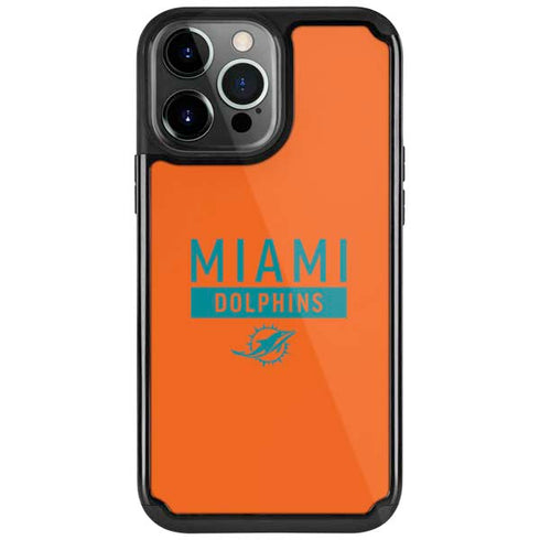 NFL Miami Dolphins Orange Performance Series iPhone Cases