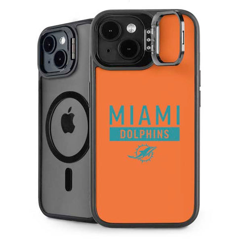 NFL Miami Dolphins Orange Performance Series iPhone 14 Plus Kickstand Case