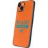 NFL Miami Dolphins Orange Performance Series iPhone Skins
