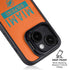 NFL Miami Dolphins Orange Performance Series iPhone 15 Kickstand Case